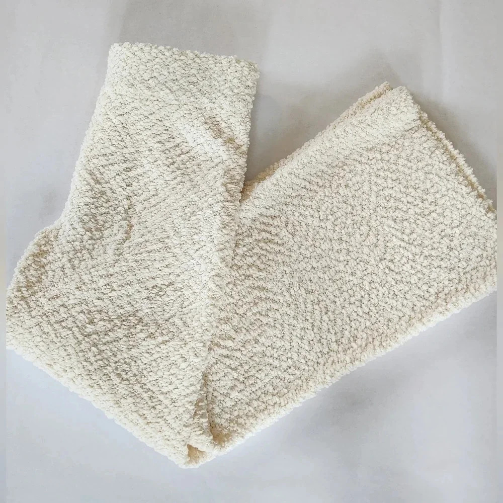 NWT || STITCHES & STRIPES || lounge pants, Small, Cream, Flare Leg, Textured